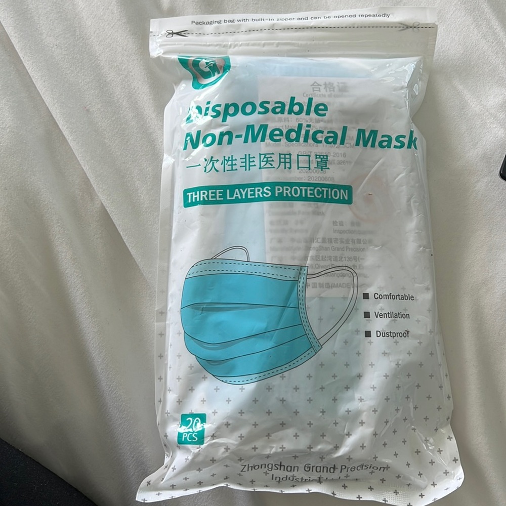 Disposable masks